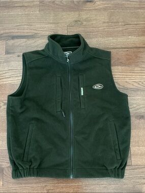 Drake Men’s Camp Fleece Vest - Chocolate